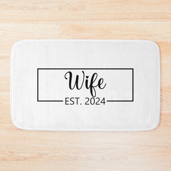 Item preview, Wife Est 2024 | Matching Couple | Married 2024 | Newlywed 2024 designed and sold by AMINE  ★★★★★.