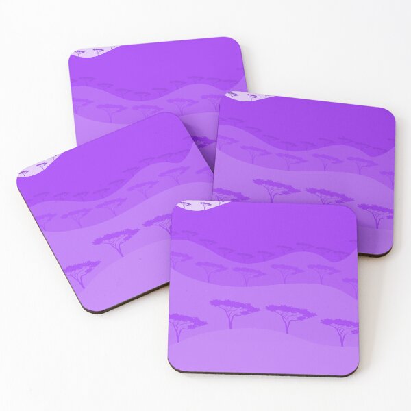 Item preview, Desert landscape, purple designed and sold by DejanVuk.
