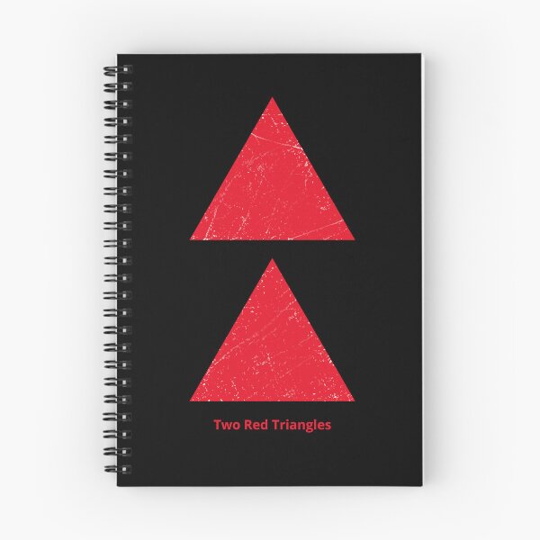 Item preview, Two Red Triangles designed and sold by Symbologee.