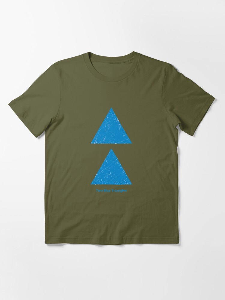 Two Blue Triangles\