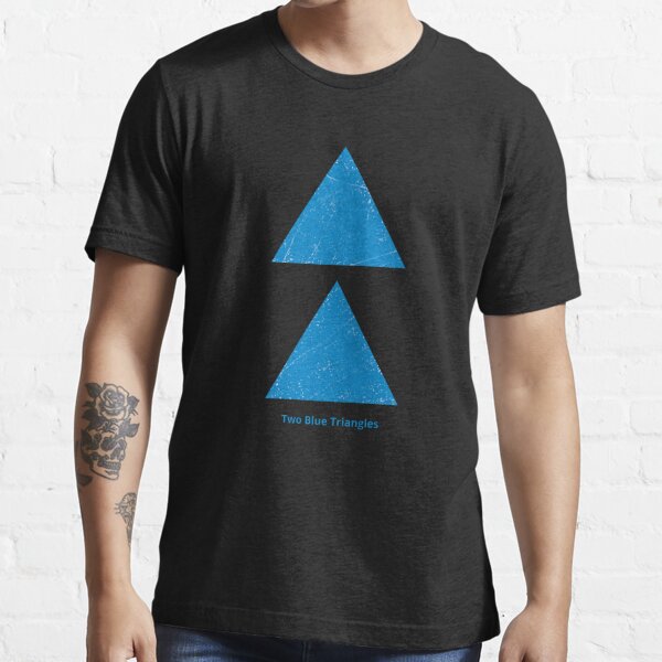 for Blue T-Shirt | Two Essential Symbologee Sale Redbubble by Triangles\