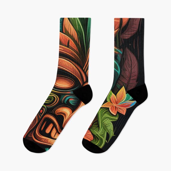 Item preview, Tropical Polynesian Tiki Mask designed and sold by RK - Shop.