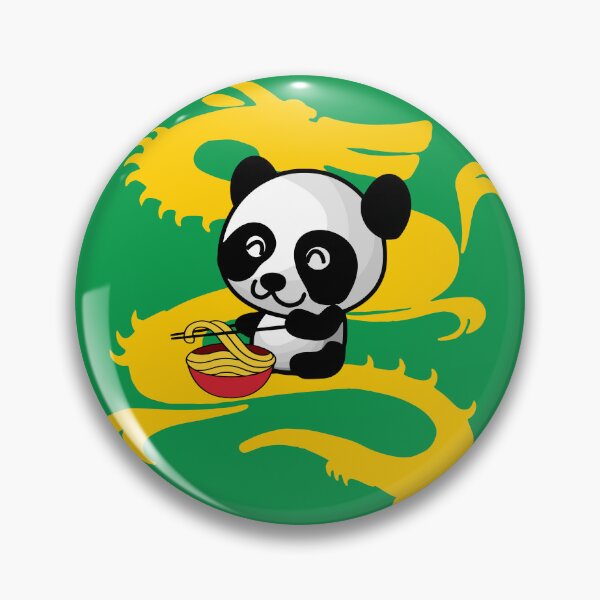 Item preview, Cute Panda Noodles with Dragon Background designed and sold by gorilla-tees.