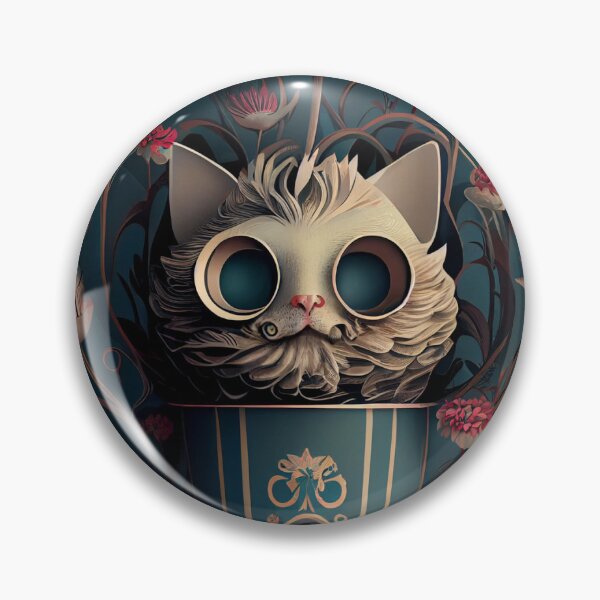 Item preview, Ramo de flores de gato surrealista designed and sold by Zissou92.
