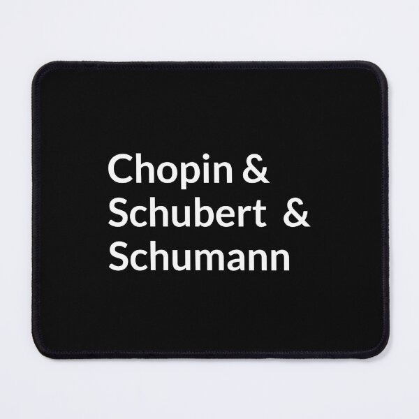 Item preview, Classical music composers - Schubert Schumann Chopin designed and sold by Inspirationmotivation.