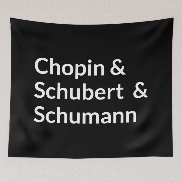 Item preview, Classical music composers - Schubert Schumann Chopin designed and sold by Inspirationmotivation.