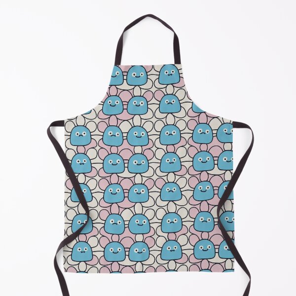 Item preview, Sweet Daisy Pattern With Cute Faces designed and sold by Fine Prints.