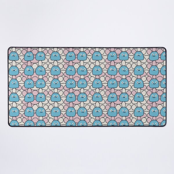 Item preview, Sweet Daisy Pattern With Cute Faces designed and sold by Fine Prints.