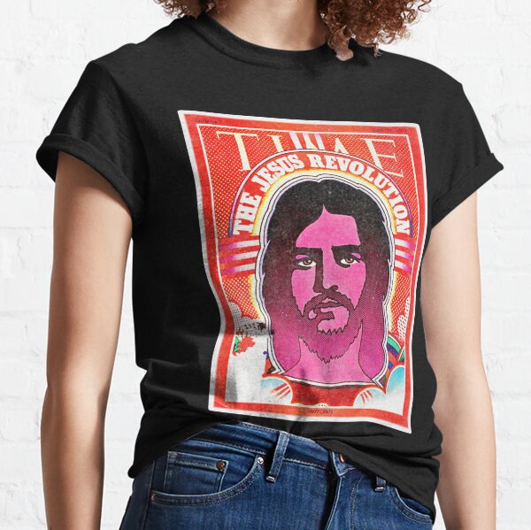 THE JESUS REVOLUTION 2023 Retro Vintage Magazine Cover Design Classic T-Shirt
