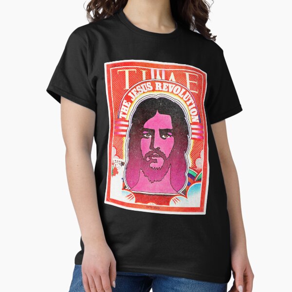 Item preview, THE JESUS REVOLUTION 2023 Retro Vintage Magazine Cover Design designed and sold by zptees.