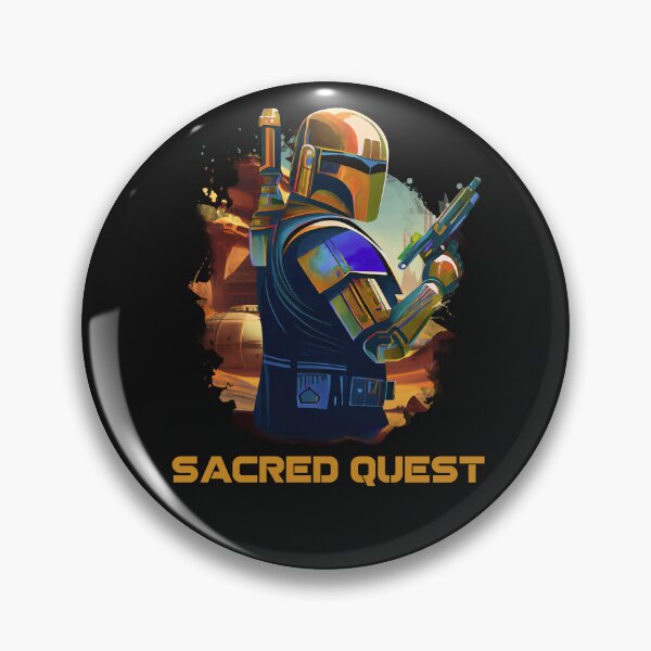 Aperçu de l'œuvre Sacred Quest - Mando Design 3 créée et vendue par HIGH-SPIRIT.