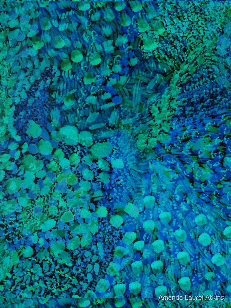 Peacock Watercolor Painting by amandaatkins