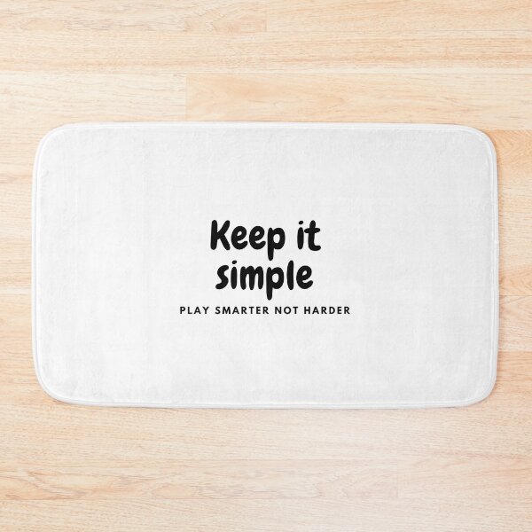 Item preview, keep it simple t-shirt designed and sold by OKR1M.