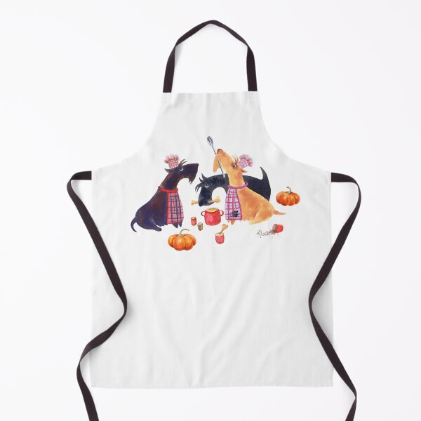 Item preview, Scottish terriers in the kitchen designed and sold by RiazanovaArt.