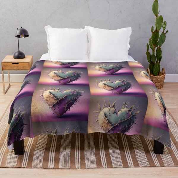 Item preview, Heart Design with Thorny Vines in Shades of Purple designed and sold by zzibel.
