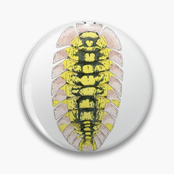 Item preview, Pyrgoniscus luteus Isopod designed and sold by paintedpansy.