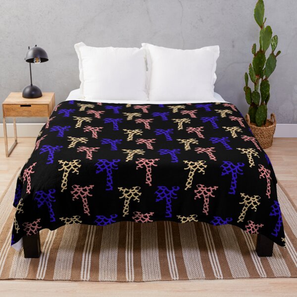 Artikelvorschau, Tropical palm trees mermaid scales entworfen und verkauft von awsomepatterns.