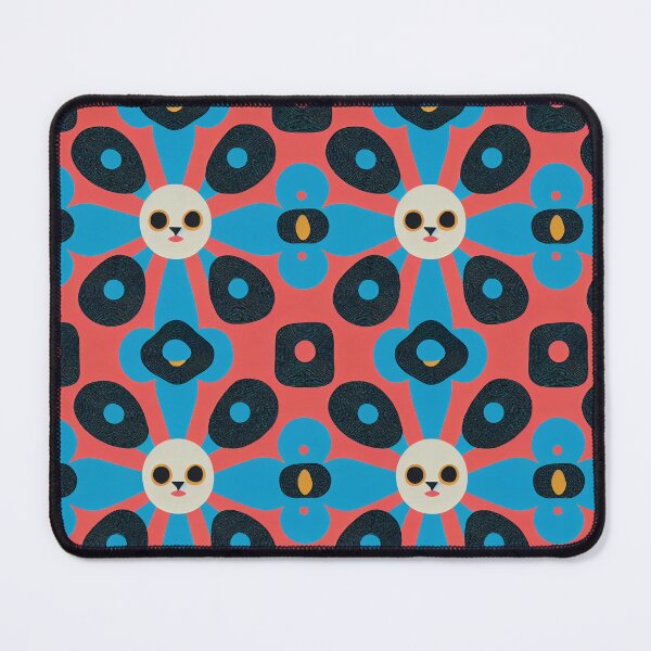 Item preview, Cute Flower Pattern in White, Pink, Blue and Yellow designed and sold by Fine Prints.