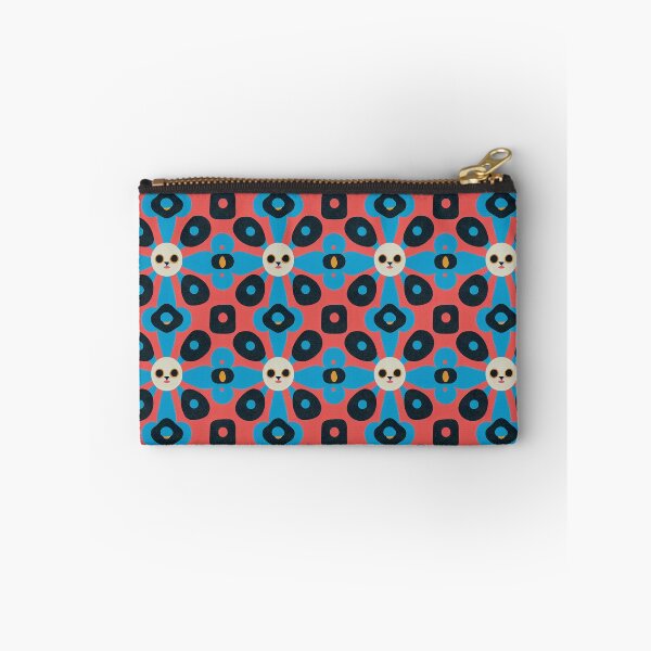 Item preview, Cute Flower Pattern in White, Pink, Blue and Yellow  designed and sold by Fine Prints.