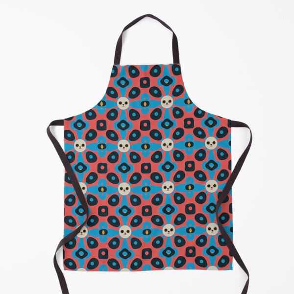 Item preview, Cute Flower Pattern in White, Pink, Blue and Yellow  designed and sold by Fine Prints.