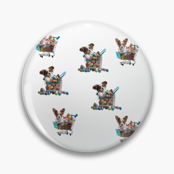 Item preview, Shopping In The Supermarket Dog STICKER PACK Man Woman Child designed and sold by Furry-BFF.