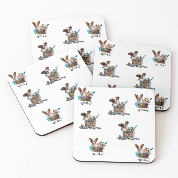 Item preview, Shopping In The Supermarket Dog STICKER PACK Man Woman Child designed and sold by Furry-BFF.