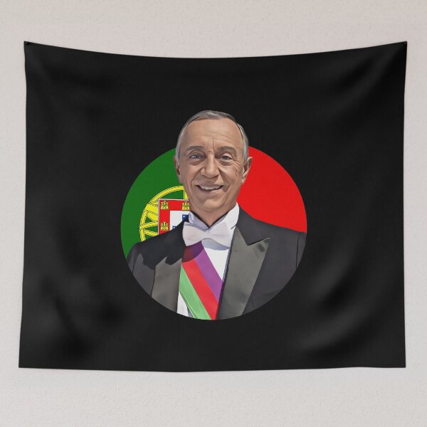 Item preview, Marcelo Rebelo de Sousa - President of Portugal Artwork designed and sold by CartoonStarsStd.