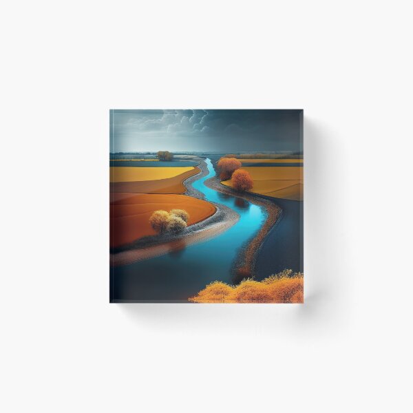 Item preview, Discover the magic of the French fields - wall art designed and sold by Bird Design.