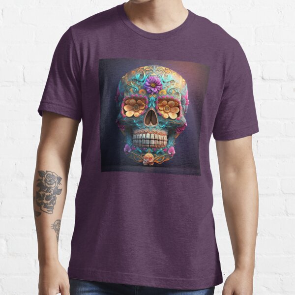 Dallas Cowboys Sugar Skull All Over Print T-Shirt V46 - Tana Elegant