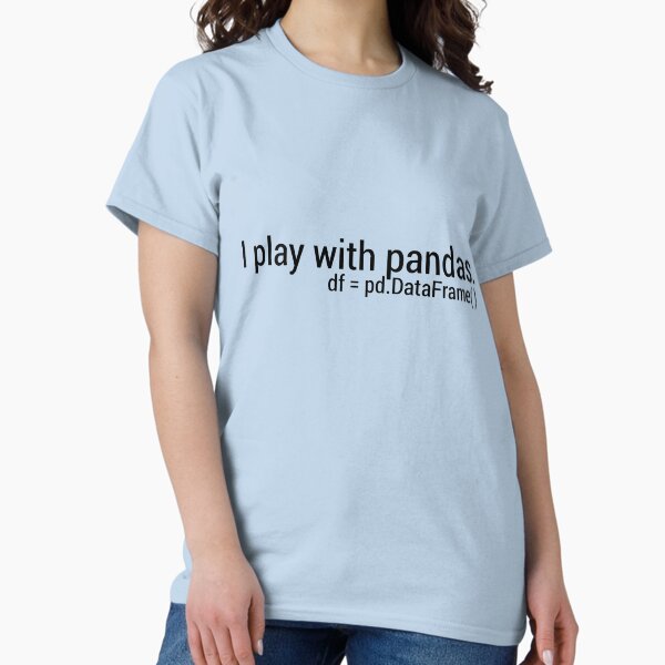 Item preview, I Play with Pandas. designed and sold by ienjoydogs.