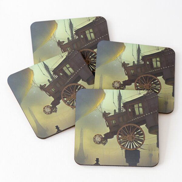 Item preview, The Steampunk Frontier designed and sold by fkc666.