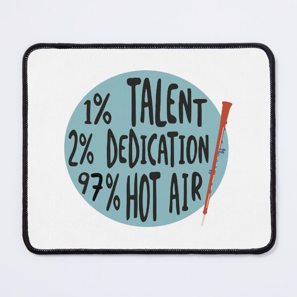 Item preview, Funny Oboe Quote for the Oboist Hot Air designed and sold by whyitsme.