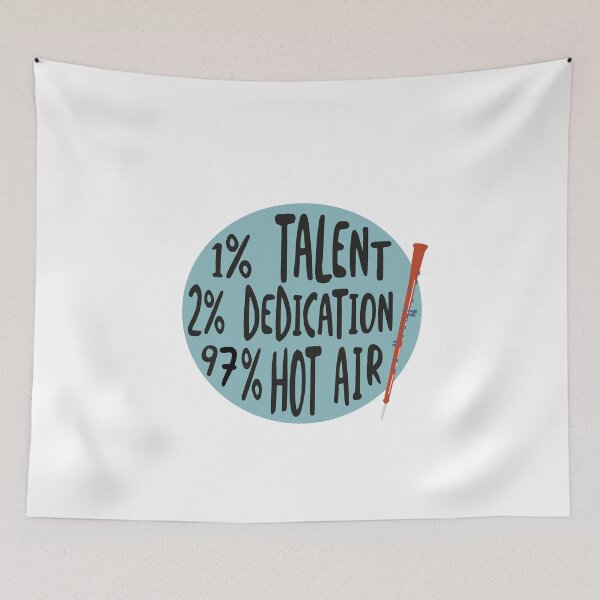 Item preview, Funny Oboe Quote for the Oboist Hot Air designed and sold by whyitsme.