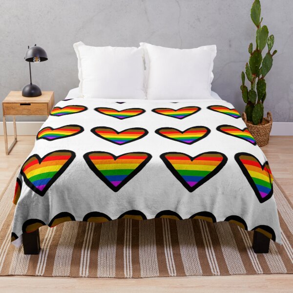 Item preview, Asymmetrical Heart POC Inclusive Pride Flag Logo designed and sold by TheLucyBee21.