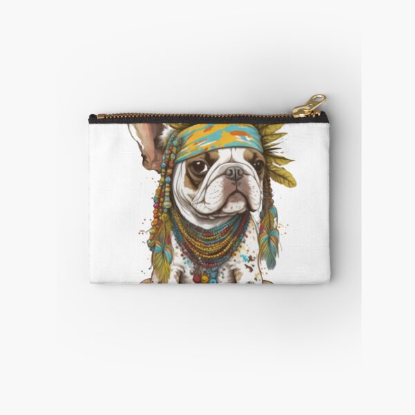 Item preview, Frenchie the Tribal Leader French Bulldog  designed and sold by PetsEnough.