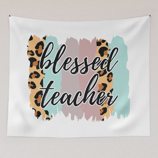 Item preview, BLESSED TEACHER designed and sold by SticerOcean.