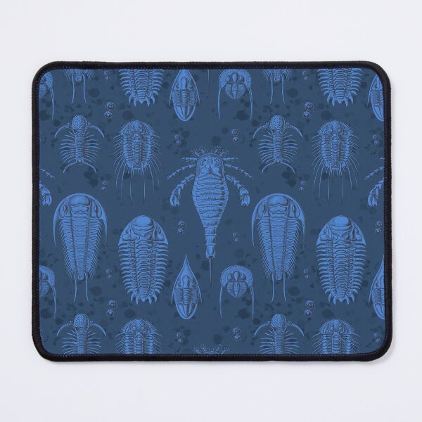 Item preview, Blue Trilobite Pattern designed and sold by Naturascopia.