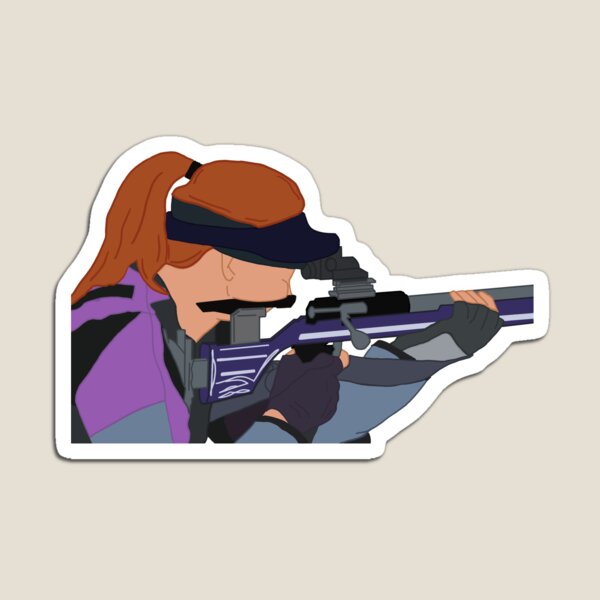 Item preview, rifle shooter- ginger designed and sold by ninaschuett.