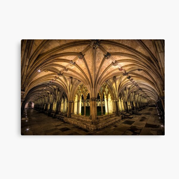 Cloisters Canvas Print / Canvas Art by L. V. Clark 