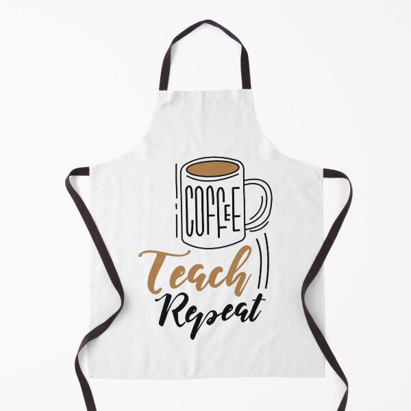 Item preview, COFFEE TEACH REPEAT designed and sold by SticerOcean.