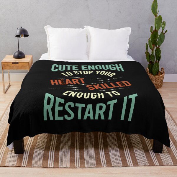 Item preview, Funny Paramedic Cute Enough to Stop Your Heart designed and sold by whyitsme.