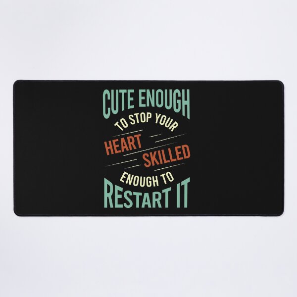 Item preview, Funny Paramedic Cute Enough to Stop Your Heart designed and sold by whyitsme.