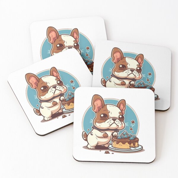 Item preview, Frenchie the Cake Eater French Bulldog  designed and sold by PetsEnough.