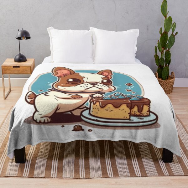Item preview, Frenchie the Cake Eater French Bulldog designed and sold by PetsEnough.