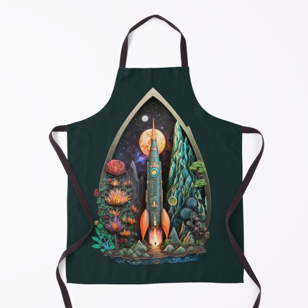Item preview, Rocketship in Paradise designed and sold by Garbonzo00.
