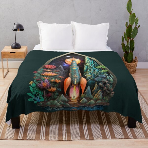 Item preview, Rocketship in Paradise designed and sold by Garbonzo00.