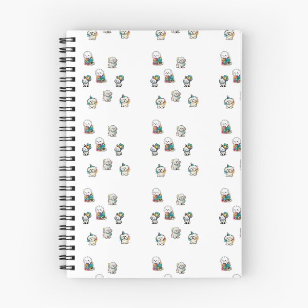 Item preview, Dogs Birthday Shih Tzu Man Woman Child White Colourful STICKER PACK designed and sold by Furry-BFF.