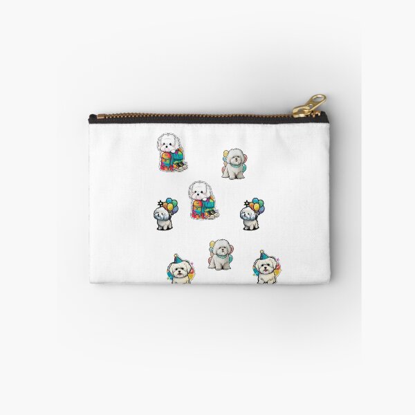 Item preview, Dogs Birthday Shih Tzu Man Woman Child White Colourful STICKER PACK designed and sold by Furry-BFF.