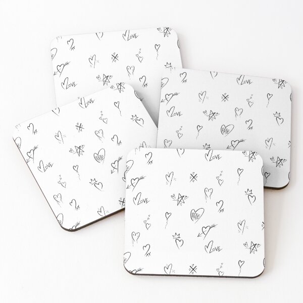 Item preview, Love Heart Doodle | Heart Scribble Repeat Pattern | Heart Doodle Pack designed and sold by Mitch616Art.