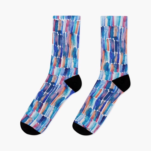 Item preview, Abstract Watercolour Pattern - Ultramarine designed and sold by Darya Solomenko.